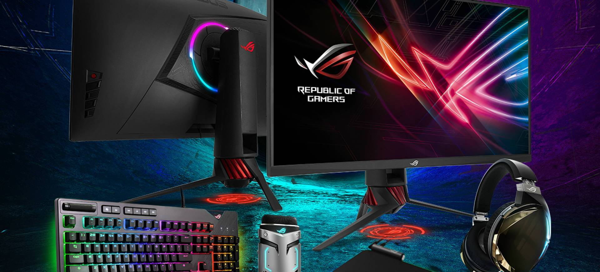 Tai nghe Bluetooth Asus ROG Strix Fusion 700 Gaming có tính năng aura sync đồng bộ led